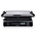 Γκριλ Επαφής 230V 2100W Ανοξείδωτο ALPINA