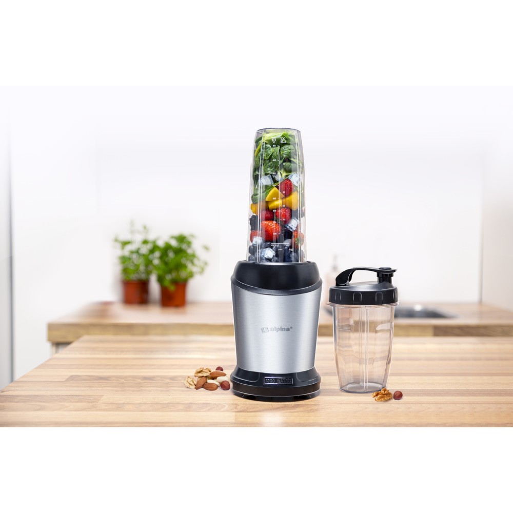 Smoothie Maker 220-240V 1200W Ανοξείδωτος ALPINA