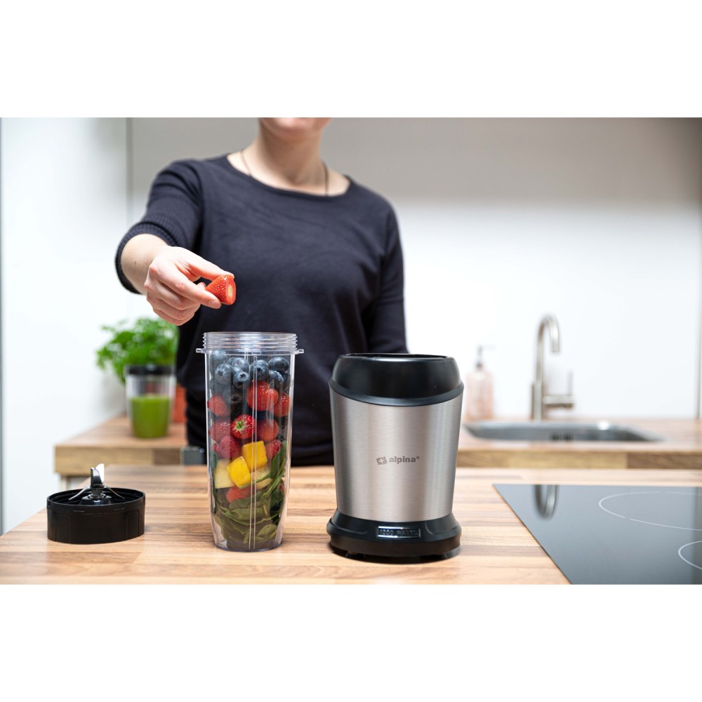 Smoothie Maker 220-240V 1200W Ανοξείδωτος ALPINA