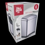 Κάδος Πεντάλ 6L Soft Close DIRT DEVIL