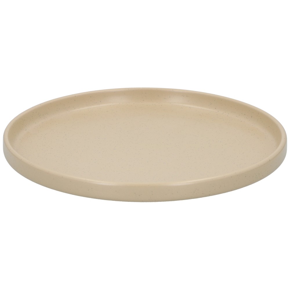 Πιάτο Δείπνου Stoneware Φ26.5cm Μπεζ