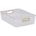 Κουτί Αποθήκευσης 34cm Σε 2 Χρώματα