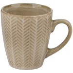 Κούπα Reactive Glaze Μπεζ Σε 4 Σχέδια