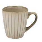 Κούπα Reactive Glaze Μπεζ Σε 4 Σχέδια