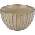 Μπολ Reactive Glaze Μπεζ Σε 4 Σχέδια