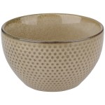 Μπολ Reactive Glaze Μπεζ Σε 4 Σχέδια
