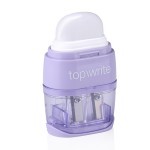 Γόμα και Ξύστρα Σε 4 Χρώματα TOPWRITE