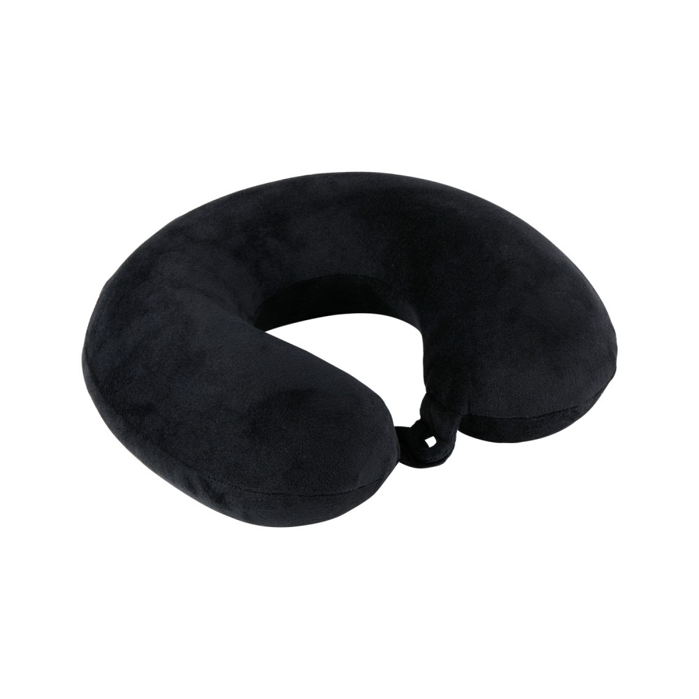 Μαξιλάρι Ταξιδιού Memory Foam Μαύρο/Γκρι Σε 2 Χρώματα