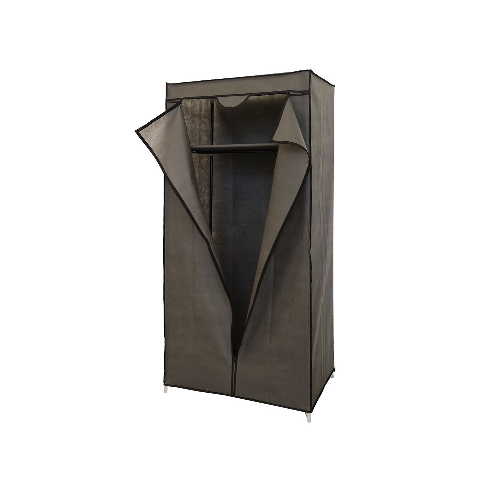 Ντουλάπα Ρούχων Taupe Ύφασμα 75x45x160cm