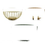 Σαλατιέρα ArteLibre Πολύχρωμο/Ξύλο/Μέταλλο 25x13cm Σε 3 Χρώματα