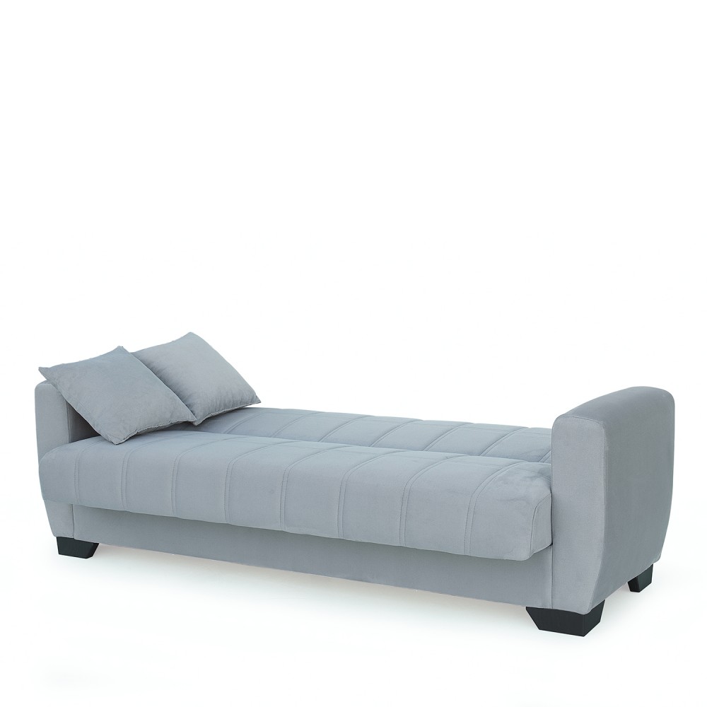 Καναπές Κρεβάτι Τριθέσιος ArteLibre DIEGO 3S Γκρι 210x84x86cm