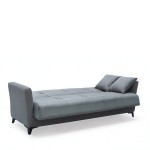 Καναπές Κρεβάτι Τριθέσιος ArteLibre JAVIER 3S Γκρι 210x84x86cm