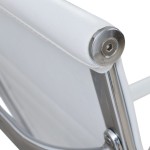 Καρέκλα Γραφείου ArteLibre ΔΙΩΝΗ Λευκό PU 55x60x104-111cm