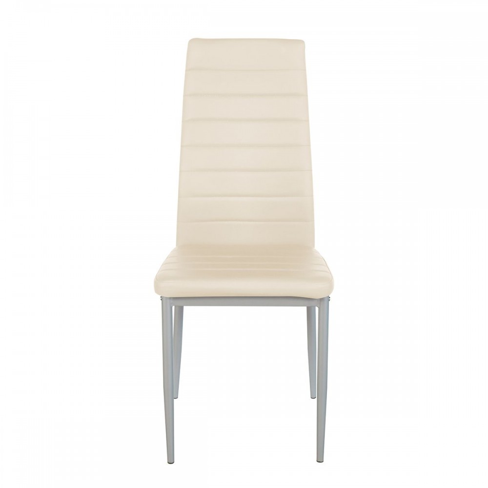 Καρέκλα ArteLibre ROSE Μπεζ PVC 53x39x96cm