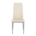 Καρέκλα ArteLibre ROSE Μπεζ PVC 53x39x96cm
