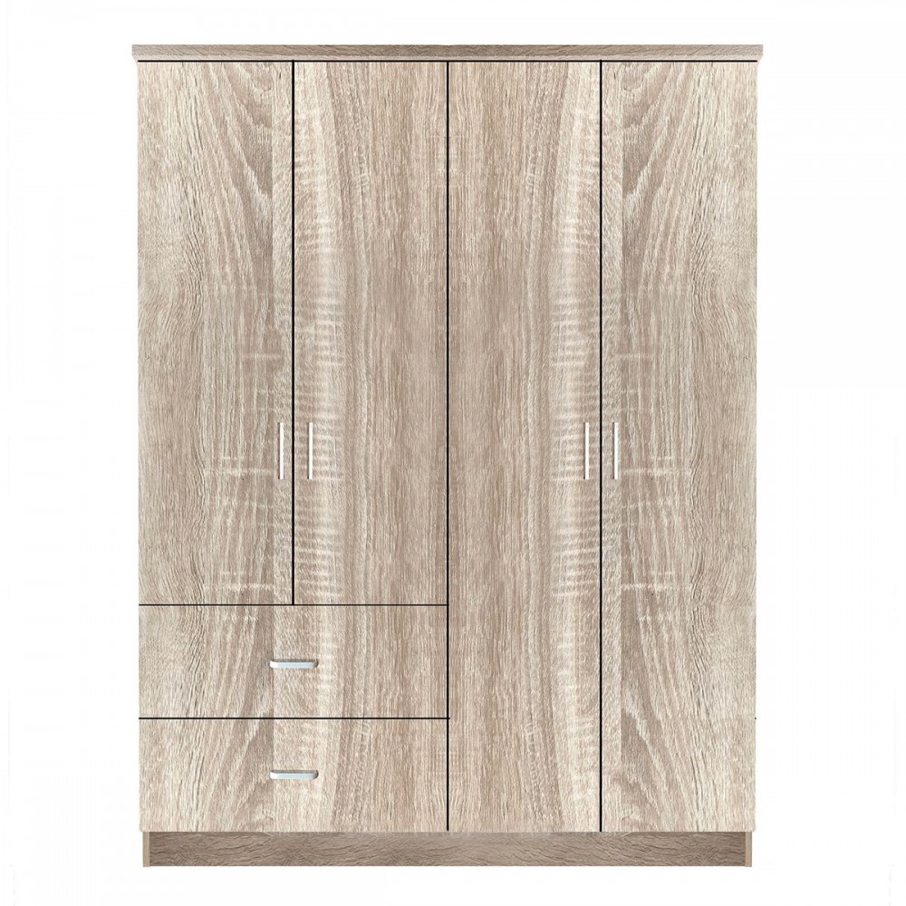 Ντουλάπα ArteLibre HOYA WAX Φυσικό Μοριοσανίδα 119x42x181cm