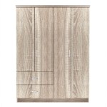 Ντουλάπα ArteLibre HOYA WAX Φυσικό Μοριοσανίδα 119x42x181cm