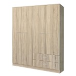 Ντουλάπα ArteLibre SASSA Φυσικό Μοριοσανίδα 120x50x195cm