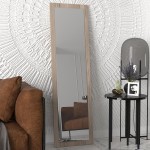Καθρέπτης Τοίχου ArteLibre BHAVITH Cordoba Μοριοσανίδα/Γυαλί 160x45cm
