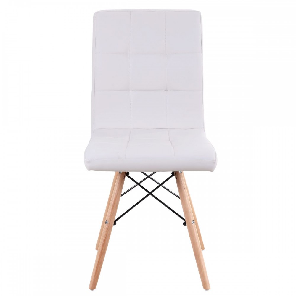 Καρέκλα ArteLibre CUPPLESSUS Λευκό PU 43x55x86cm