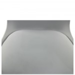 Σκαμπό Bar ArteLibre AMADA Λευκό/Χρώμιο PP/Μέταλλο 41x40x79-89cm