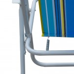 Καρέκλα Παραλίας ArteLibre Μέταλλο/Ύφασμα 63x45x81cm Σε Διάφορα Χρώματα