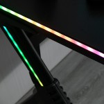 Γραφείο Gaming ArteLibre VADER RGB Μαύρο/Κόκκινο Ξύλο/Μέταλλο 120x65x75cm