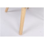 Πολυθρόνα ArteLibre BRIAR Μπορντό/Γκρι Patchwork Ύφασμα/Ξύλο 73x69x96cm