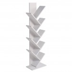 Βιβλιοθήκη ArteLibre AZIZI Λευκό Μοριοσανίδα 35x19.5x130cm