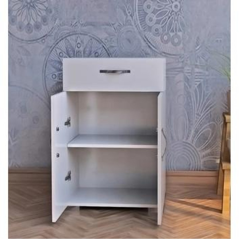 Ντουλάπι ArteLibre FABIENNE Λευκό Μοριοσανίδα 59x35x90cm