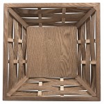 ΔΙΣΚΟΣ ΣΕΡΒΙΡΙΣΜΑΤΟΣ ΤΕΤΡΑΓΩΝΟΣ HM4229 ΞΥΛΟ ΕΛΑΤΟΥ & MDF 36x36x6Υ εκ.