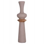 ΔΙΑΚΟΣΜΗΤΙΚΟ ΒΑΖΟ ΔΑΠΕΔΟΥ NEBULA HM4660.05L FIBER CEMENT TAUPE--ΞΥΛΟ ΤΕΑΚ Φ45x172Υεκ