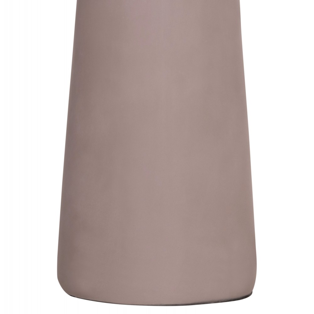 ΔΙΑΚΟΣΜΗΤΙΚΟ ΒΑΖΟ ΔΑΠΕΔΟΥ NEBULA HM4660.05L FIBER CEMENT TAUPE--ΞΥΛΟ ΤΕΑΚ Φ45x172Υεκ