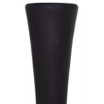 ΔΙΑΚΟΣΜΗΤΙΚΟ ΒΑΖΟ ΔΑΠΕΔΟΥ NEBULA HM4660.01M FIBER CEMENT ΜΑΥΡΟ--ΞΥΛΟ ΤΕΑΚ Φ45x148Υεκ