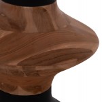 ΔΙΑΚΟΣΜΗΤΙΚΟ ΒΑΖΟ ΔΑΠΕΔΟΥ NEBULA HM4660.01S FIBER CEMENT ΜΑΥΡΟ--ΞΥΛΟ ΤΕΑΚ Φ45x115Υεκ