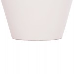 ΔΙΑΚΟΣΜΗΤΙΚΟ ΒΑΖΟ ΔΑΠΕΔΟΥ NEBULA HM4661.02 FIBER CEMENT ΛΕΥΚΟ--ΞΥΛΟ ΤΕΑΚ Φ60x115Υεκ.