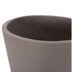 ΔΙΑΚΟΣΜΗΤΙΚΟ ΒΑΖΟ ΔΑΠΕΔΟΥ NEBULA HM4661.03 FIBER CEMENT ΓΚΡΙ--ΞΥΛΟ ΤΕΑΚ Φ60x115Υεκ.