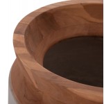 ΔΙΑΚΟΣΜΗΤΙΚΟ ΒΑΖΟ ΔΑΠΕΔΟΥ LINTER HM4662.03L FIBER CEMENT ΓΚΡΙ--ΞΥΛΟ ΤΕΑΚ Φ41x47Υ