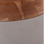 ΔΙΑΚΟΣΜΗΤΙΚΟ ΒΑΖΟ ΔΑΠΕΔΟΥ LINTER HM4662.03L FIBER CEMENT ΓΚΡΙ--ΞΥΛΟ ΤΕΑΚ Φ41x47Υ