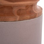 ΔΙΑΚΟΣΜΗΤΙΚΟ ΒΑΖΟ ΔΑΠΕΔΟΥ LINTER HM4662.05L FIBER CEMENT ΓΚΡΙ ΜΑΤ--ΞΥΛΟ ΤΕΑΚ Φ41x47Υεκ