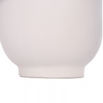 ΔΙΑΚΟΣΜΗΤΙΚΟ ΒΑΖΟ ΔΑΠΕΔΟΥ LINTER HM4662.02S FIBER CEMENT ΛΕΥΚΟ--ΞΥΛΟ ΤΕΑΚ Φ34x60Υεκ.