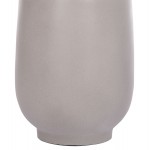 ΔΙΑΚΟΣΜΗΤΙΚΟ ΒΑΖΟ ΔΑΠΕΔΟΥ LINTER HM4662.03S FIBER CEMENT ΓΚΡΙ--ΞΥΛΟ ΤΕΑΚ Φ34x60Υεκ.