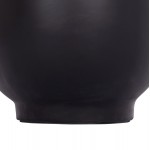 ΔΙΑΚΟΣΜΗΤΙΚΟ ΒΑΖΟ ΔΑΠΕΔΟΥ LINTER HM4662.01S FIBER CEMENT ΜΑΥΡΟ--ΞΥΛΟ ΤΕΑΚ Φ34x60Υεκ.