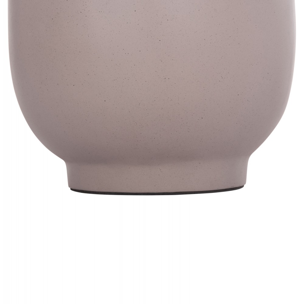 ΔΙΑΚΟΣΜΗΤΙΚΟ ΒΑΖΟ ΔΑΠΕΔΟΥ LINTER HM4662.05S FIBER CEMENT ΓΚΡΙ ΜΑΤ--ΞΥΛΟ ΤΕΑΚ Φ34x60Υεκ