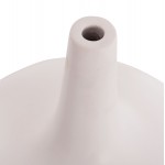 ΕΠΙΤΡΑΠΕΖΙΟ ΔΙΑΚΟΣΜΗΤΙΚΟ ΒΑΖΟ DENI HM4663.02M FIBER CEMENT ΣΕ ΛΕΥΚΟ--Φ30x29.5Υεκ