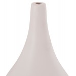 ΕΠΙΤΡΑΠΕΖΙΟ ΔΙΑΚΟΣΜΗΤΙΚΟ ΒΑΖΟ DENI HM4663.02S ΤΕΡΑΚΟΤΑ ΣΕ ΛΕΥΚΟ--Φ15x27Υεκ.