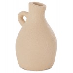 ΕΠΙΤΡΑΠΕΖΙΟ ΔΙΑΚΟΣΜΗΤΙΚΟ ΒΑΖΟ DECANT HM4667.02L ΤΕΡΑΚΟΤΑ ΣΕ ΚΡΕΜ--Φ14x21Υεκ.