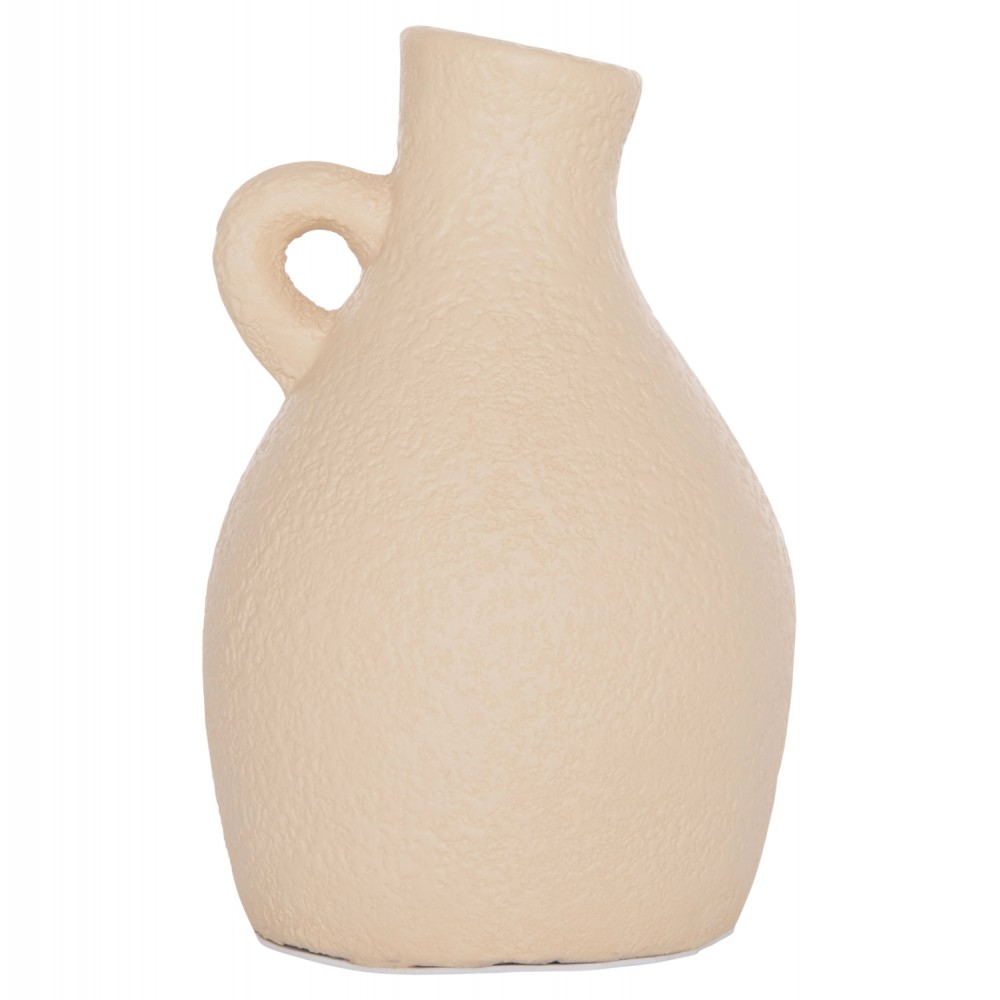 ΕΠΙΤΡΑΠΕΖΙΟ ΔΙΑΚΟΣΜΗΤΙΚΟ ΒΑΖΟ DECANT HM4667.02L ΤΕΡΑΚΟΤΑ ΣΕ ΚΡΕΜ--Φ14x21Υεκ.