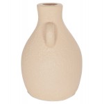 ΕΠΙΤΡΑΠΕΖΙΟ ΔΙΑΚΟΣΜΗΤΙΚΟ ΒΑΖΟ DECANT HM4667.02L ΤΕΡΑΚΟΤΑ ΣΕ ΚΡΕΜ--Φ14x21Υεκ.