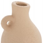 ΕΠΙΤΡΑΠΕΖΙΟ ΔΙΑΚΟΣΜΗΤΙΚΟ ΒΑΖΟ DECANT HM4667.02L ΤΕΡΑΚΟΤΑ ΣΕ ΚΡΕΜ--Φ14x21Υεκ.